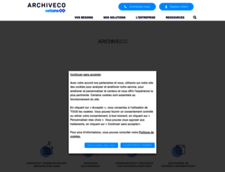 archiveco.fr screenshot