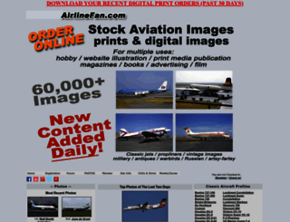 archives.airlinefan.com screenshot