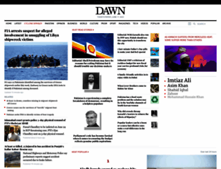 archives.dawn.com screenshot