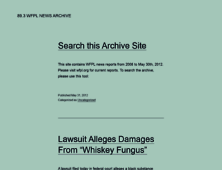 archives.wfpl.org screenshot
