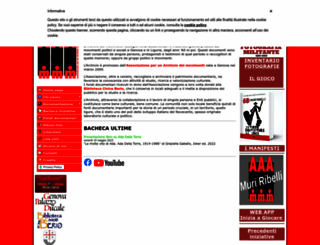 archiviomovimenti.org screenshot