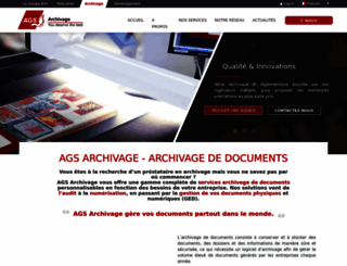 archivsystem.fr screenshot