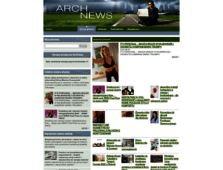 archnews.pl screenshot