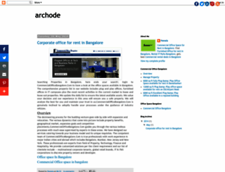 archode.blogspot.com screenshot