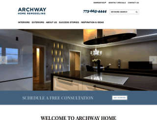 archway-home-remodeling.com screenshot