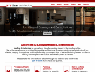 arclinearchitecture.co.uk screenshot