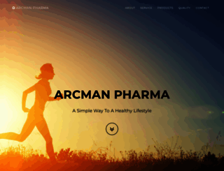 arcmanpharma.com screenshot