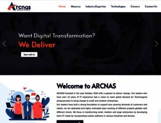arcnas.com screenshot