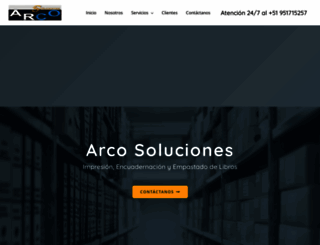 arco-soluciones.com screenshot