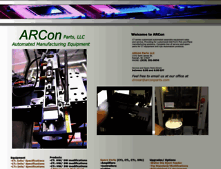 arconparts.com screenshot