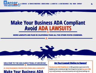 arcor-inc.com screenshot