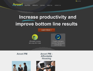 arcori.com screenshot