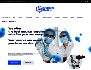 arcpeaks.com screenshot
