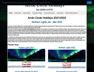 arctic-circle-holidays.com screenshot