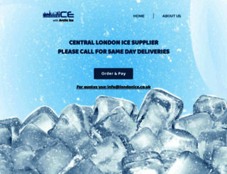 arctic-ice.co.uk screenshot