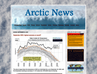 arctic-news.blogspot.is screenshot