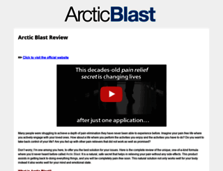 arcticblastreview.com screenshot