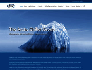 arcticchillergroup.com screenshot