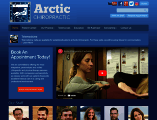 arcticchiropracticjuneau.com screenshot