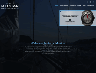 arcticmission.com screenshot