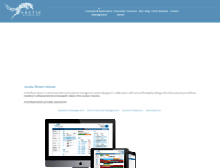 arcticreservations.com screenshot