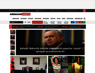 ardahanhaberi.com screenshot