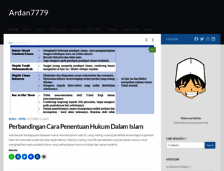 ardan7779.web.id screenshot
