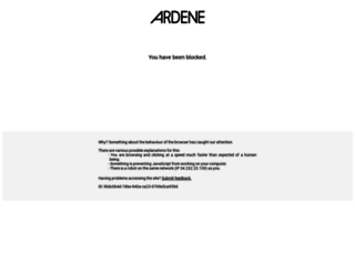 ardene.com screenshot