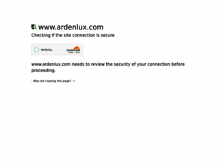 ardenlux.com screenshot