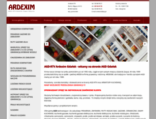 ardexim.pl screenshot