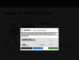 arduino-tutorial.de screenshot