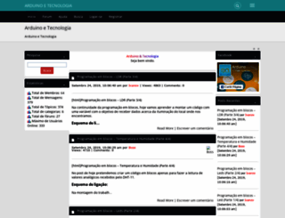 arduinoetecnologia.com.br screenshot