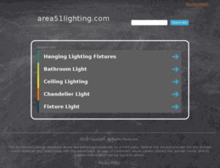 area51lighting.com screenshot