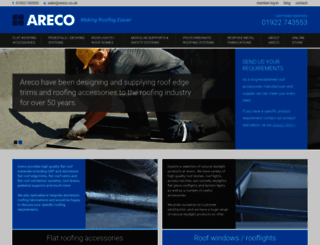 areco.co.uk screenshot