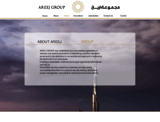 areej-group.net screenshot