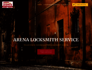 arena-locksmith.com screenshot