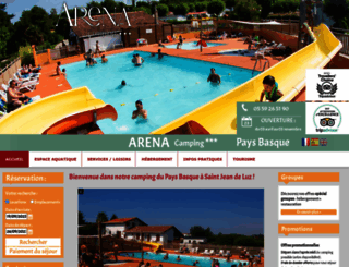 arenacamping.com screenshot