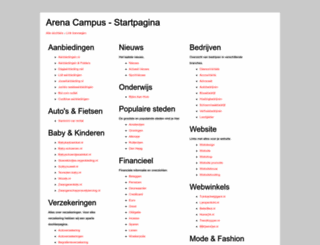 arenacampus.nl screenshot