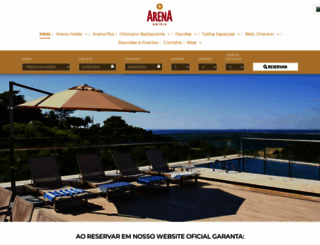 arenahotel.com.br screenshot
