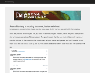 arenamastery.com screenshot