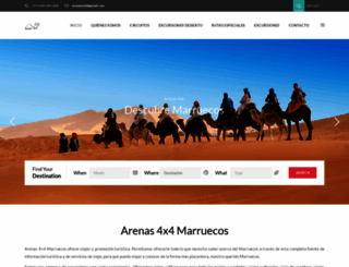 arenas4x4.com screenshot