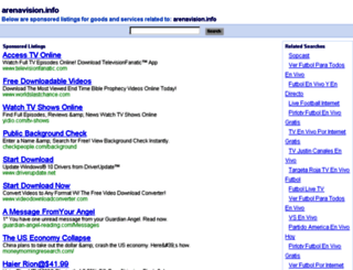 arenavision.info screenshot