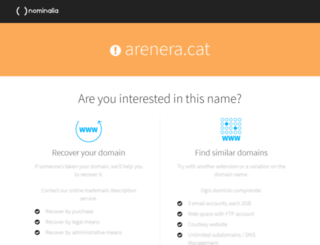 arenera.cat screenshot