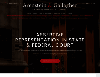 arensteinlaw.com screenshot