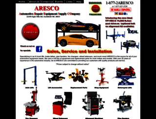 aresco.org screenshot