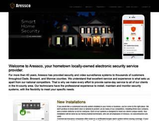 aressco.com screenshot