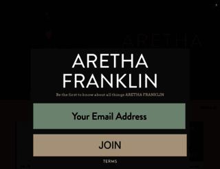 arethafranklin.net screenshot