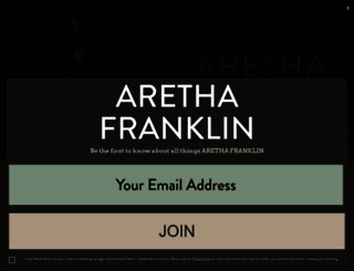 arethafranklin.net screenshot