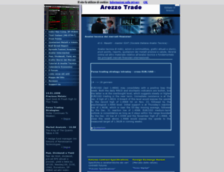 arezzotrade.com screenshot