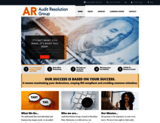 arg-tax.com screenshot